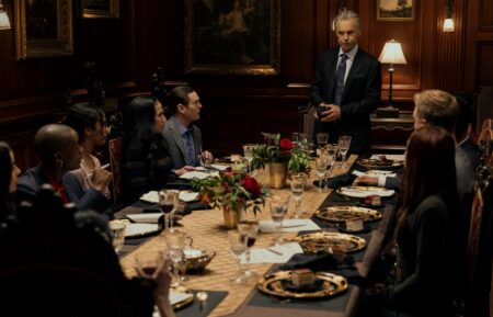 Paola Nuñez, T'Nia Miller, Kyliegh Curran, Crystal Balint, Henry Thomas, Bruce Greenwood, Samantha Sloyan, and Matt Biedel — 'The Fall of the House of Usher'